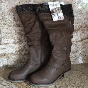 Muk Luks Riding Boots  Size 8